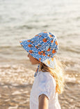 Acorn Kids - Wide Brim Bucket Hat - Amalfi