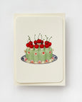 Canonbury Press - Chartreuse Cream Blancmange Greeting Card