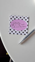 Martina's Tiny Store - The Cutest Desk Memopads (4 Pack)