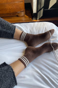 Le Bon Shoppe - Girlfriend Socks - Mahogany