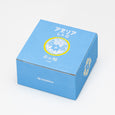 Aderia - Retro Shallow Bowl with Stem - Blue Daisy