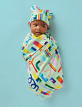 Halcyon Nights - Baby Wrap (Swaddle) - Scribble Squad