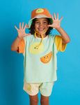 Halcyon Nights - Terry Kids Bucket Hat - Peel Party