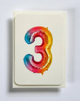 Canonbury Press - Birthday Balloon No.3 Greeting Card