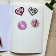 Shellflower - Animal Washi Flake Stickers