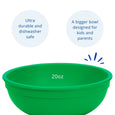 Re-Play - Large Bowl - Kelly Green