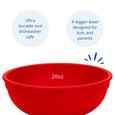 Re-Play - Large Bowl - Red