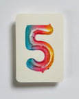 Canonbury Press - Birthday Balloon No.5 Greeting Card