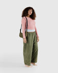 Baggu - Small Nylon Crescent Bag - Seaweed