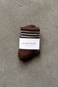 Le Bon Shoppe - Girlfriend Socks - Mahogany