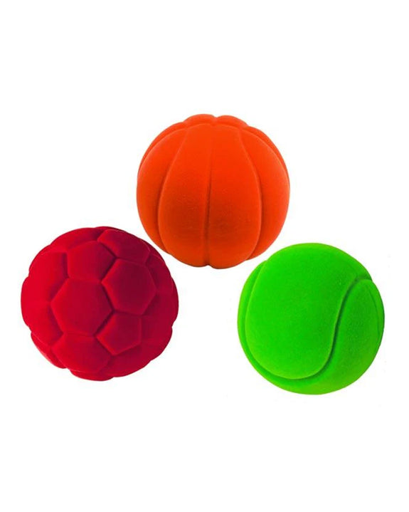 Rubbabu - 3 Small Sports Balls Set