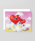 Wrap - I Heart Mum Greeting Card
