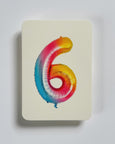 Canonbury Press - Birthday Balloon No.6 Greeting Card