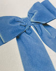 Canonbury Press - Baby Blue Velvet Bow Greeting Card