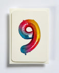 Canonbury Press - Birthday Balloon No.9 Greeting Card
