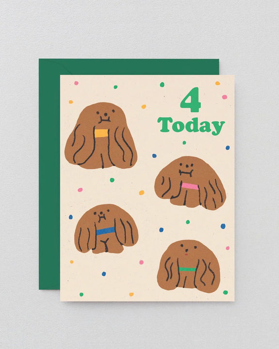 Wrap - 4 Today Greetings Card