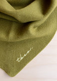 TBCo - Merino Triangle Scarf - Olive