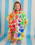 Halcyon Nights - Kids Hooded Towel - Eat The Rainbow
