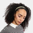 Chunks - Comb Headband - Olive Check