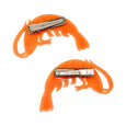 Jenny Lemons - Shrimp Alligator Hair Clip Set