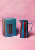 Maegen - Jug - Light Blue/Red