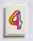 Canonbury Press - Birthday Balloon No.4 Greeting Card