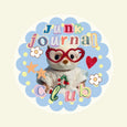 Shellflower - Junk Journal Club Vinyl Sticker