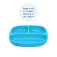 Re-Play - Divided Plate - Sky Blue