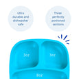 Re-Play - Divided Plate - Sky Blue