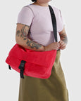 Baggu - Nylon Messenger Bag - Candy Apple