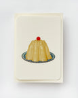 Canonbury Press - Custard Cream Blancmange Greeting Card