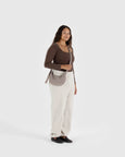 Baggu - Small Nylon Crescent Bag - Dove