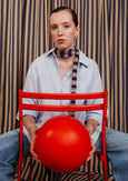 TBCo - Merino Neck Tie – Burgundy Stripe