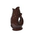The Original Gluggle Jug - Pitcher Vase - XL - Cocoa Brown