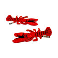Jenny Lemons - Lobster Alligator Hair Clip Set