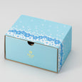 Aderia Retro - Set of 2 Blue Daisy Tumblers
