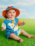 Halcyon Nights - Terry Kids Bucket Hat - Puppy Park