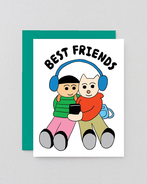 Wrap - Best Friends Kids Greetings Card