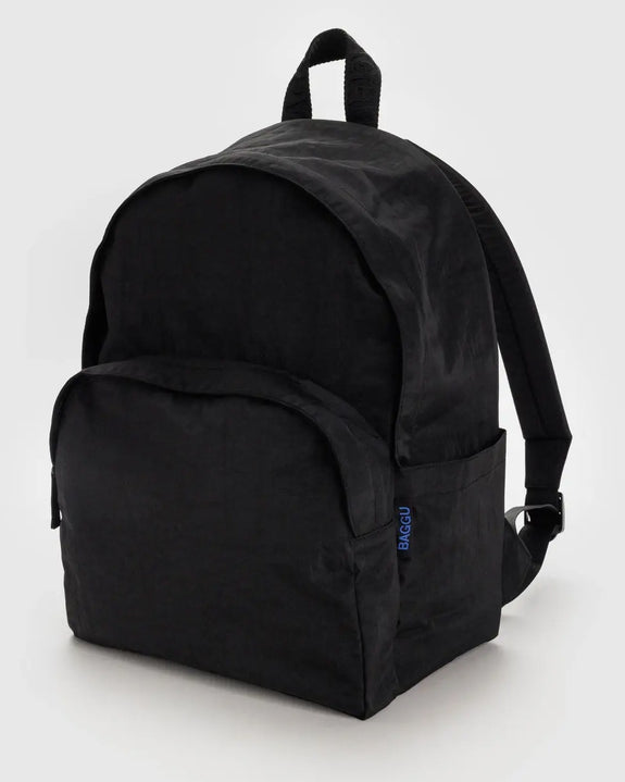 Baggu - Large Nylon Backpack - Black
