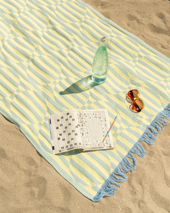Tarta Gelatina - Beach Towel - Blueberry Lemonade