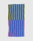 Baggu - Bath Towel - Cabana Stripe Mix