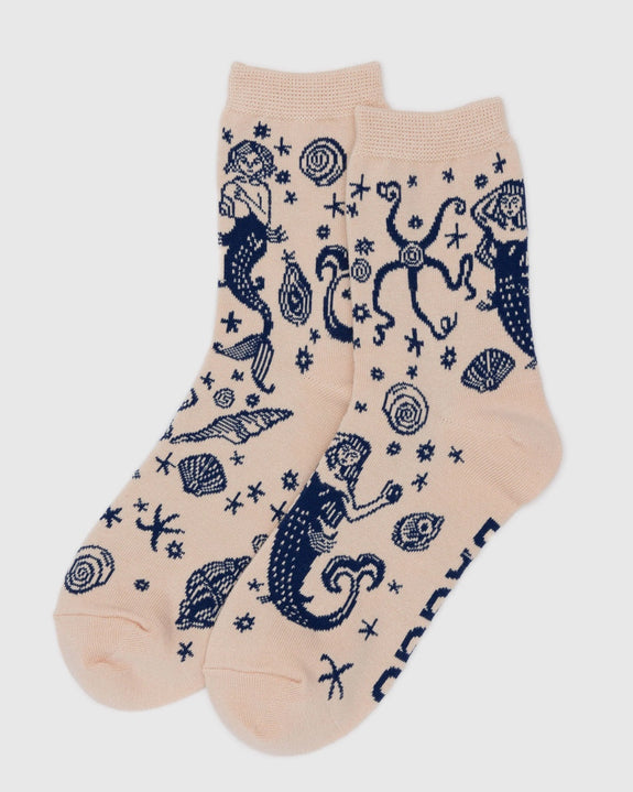 Baggu - Crew Sock - Mermaid