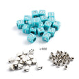 Djeco - Silver Alphabet Beading Set