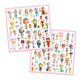 Djeco - Metallic Stickers - Tinyly