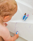 Kitpas - Bath Crayons Rice Wax 3 Colours - Coral