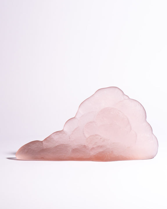 Caslake and Pedler - Large Glass Cloud - Pink