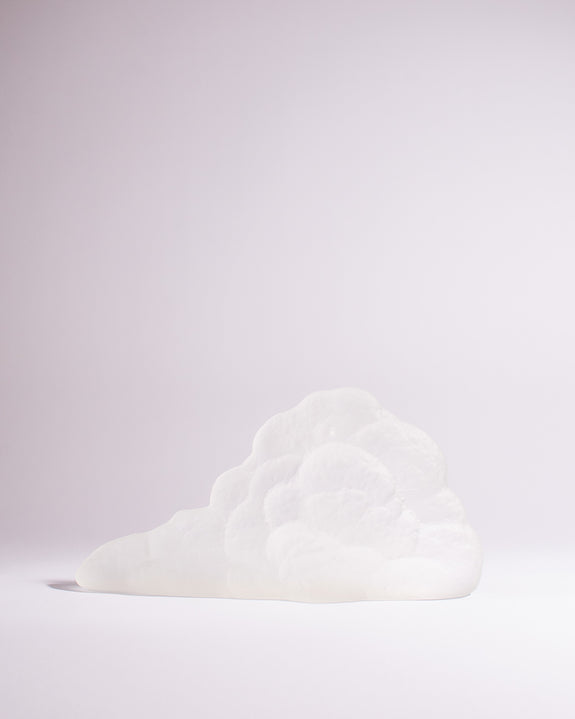 Caslake and Pedler - Large Glass Cloud - White