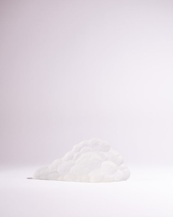 Caslake and Pedler - Medium Glass Cloud - White