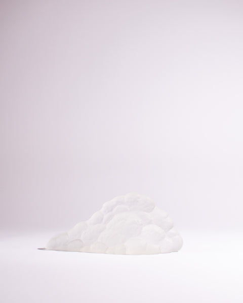 Caslake and Pedler - Medium Glass Cloud - White