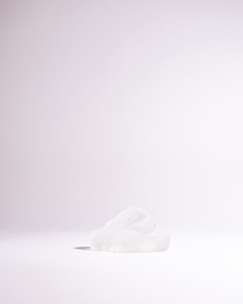 Caslake and Pedler - Small Glass Cloud - White